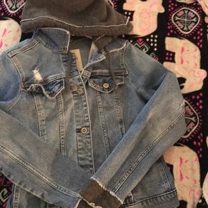 hollister jean jacket